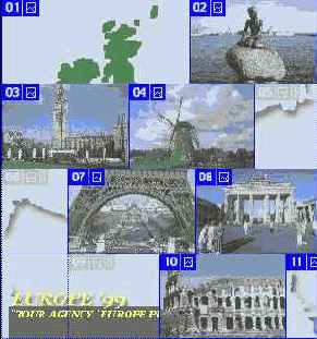 Изображение разрезано на фрагменты
